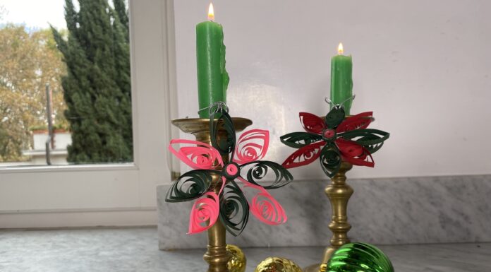 Questo Natale scopriamo la tecnica del quilling!