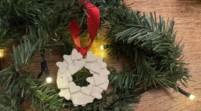 Come fare l’addobbo di Natale con cuori a gogo