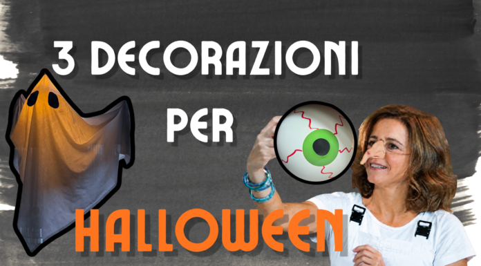 Come fare le 3 decorazioni di Halloween 2026
